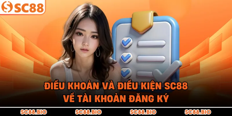 Điều khoản và điều kiện SC88 về tài khoản đăng ký